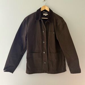 Wallace & Barnes Brown 100% Cotton Chore Jacket | J. Crew